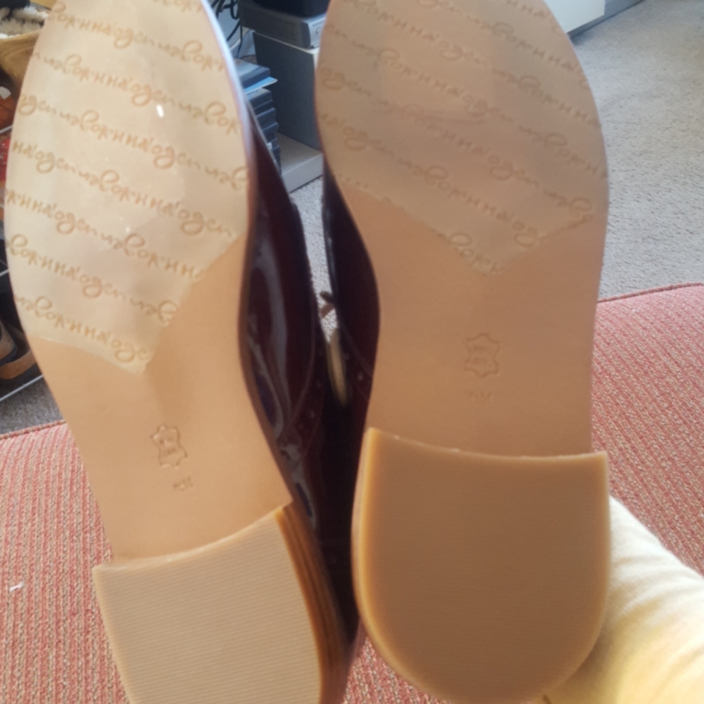 Oxford Halogen Patent Leather Oxford Shoes - Picture 5 of 9